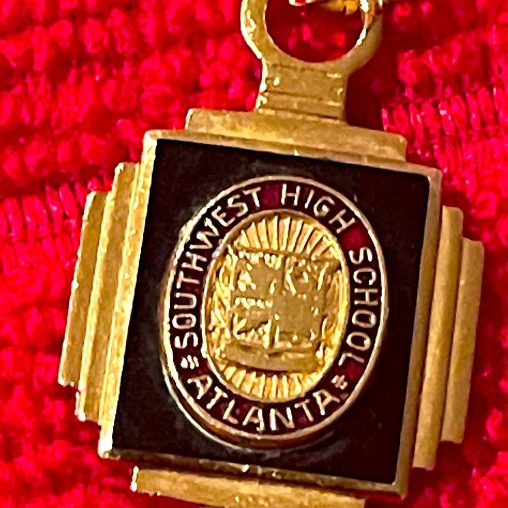 Two vintage SouthWest Atlanta High School pendants